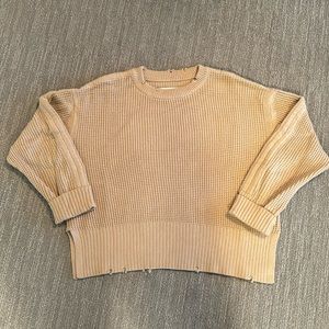 Pistola Beige Crew Neck Sweater